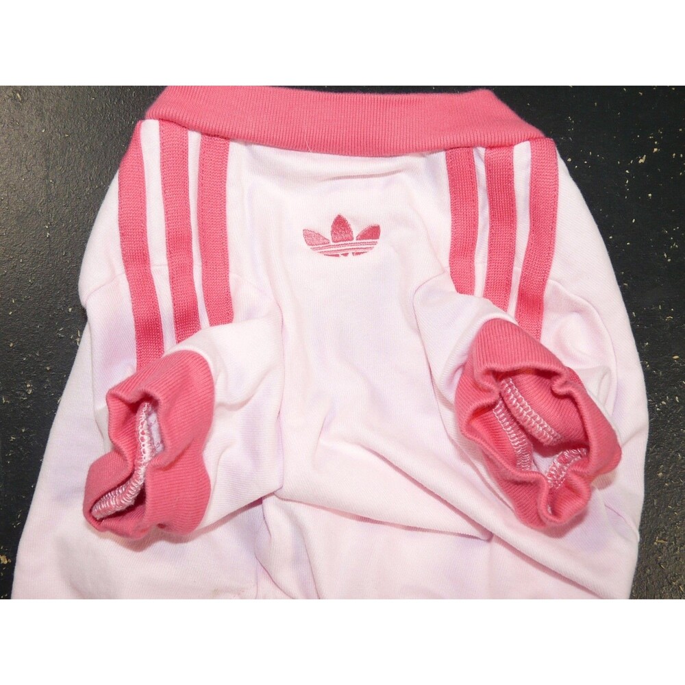 Adidas Originals Pet Cali T-Shirt Clear Powder Pink Size Medium 55x34cm | KH0119 - Picture 3 of 6